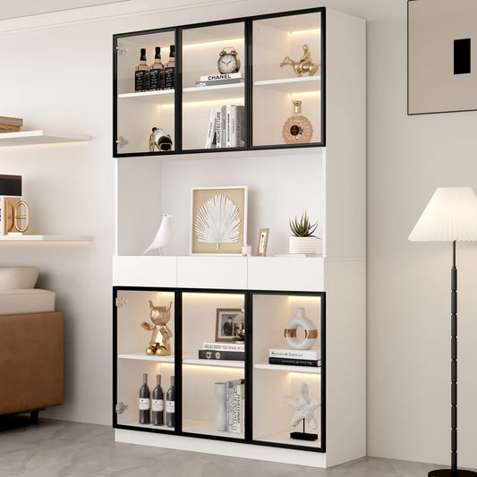 Vitrine LED Scandinave