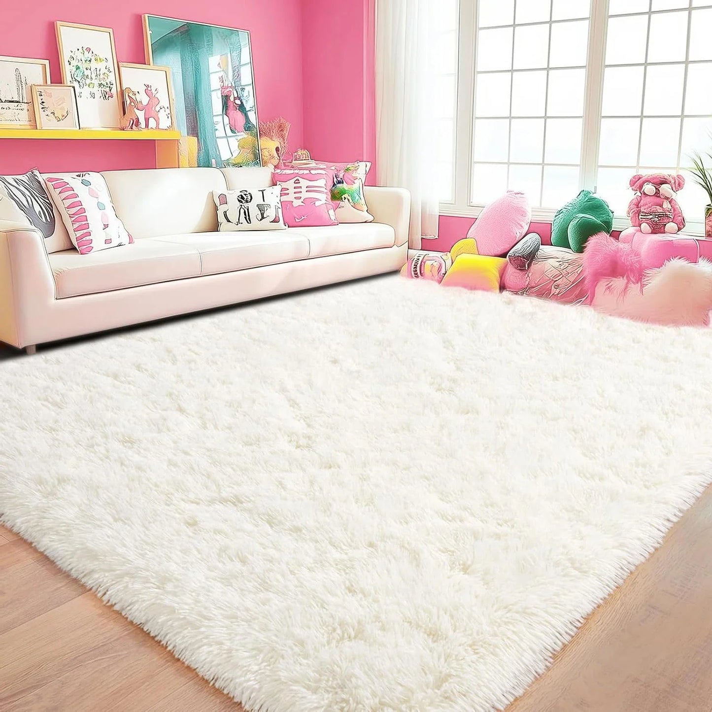 Tapis Scandinave Nuage - Effet doux & Chaleureux